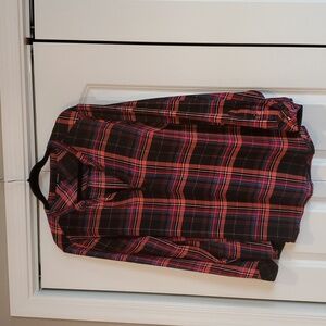 Torrid Georgette High Low Plaid